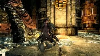Reproduzir Skyrim porn: 2 falmers e tesão argônio